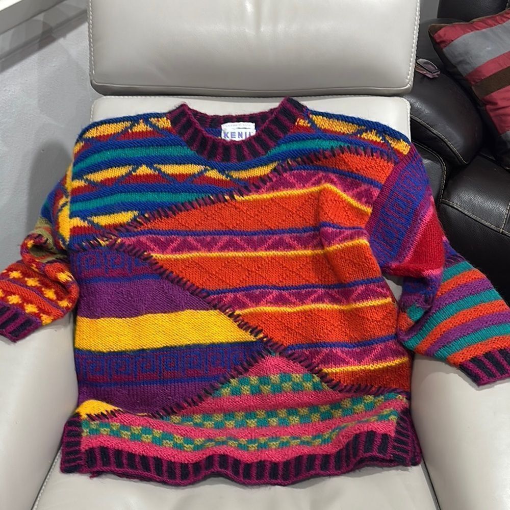 Kenji Multicolor Women's Sweater sz s